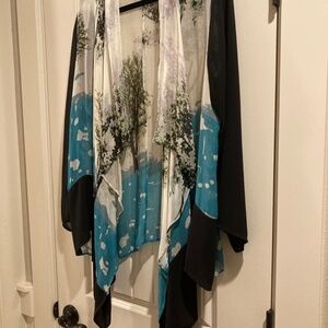 Favorite brand, Citron, XL, breezy silk open jacket